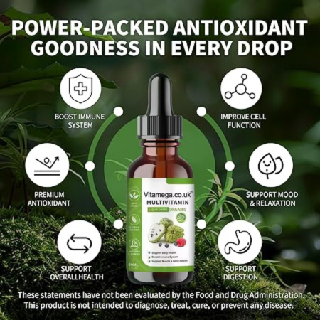 Organic Soursop & Multivitamin Liquid Drops